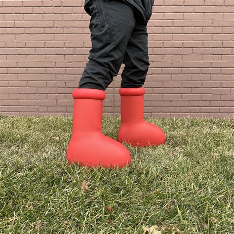 mschf big red boot replica|are big red boots real.